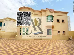 Villa available for rent in Al Raqaib, located in a quiet and family friendly area with easy access