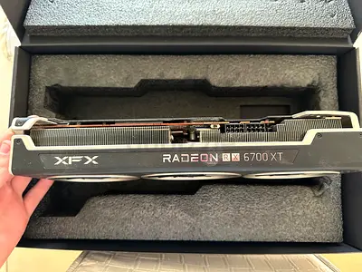Graphics card : Rx6700xt XFX