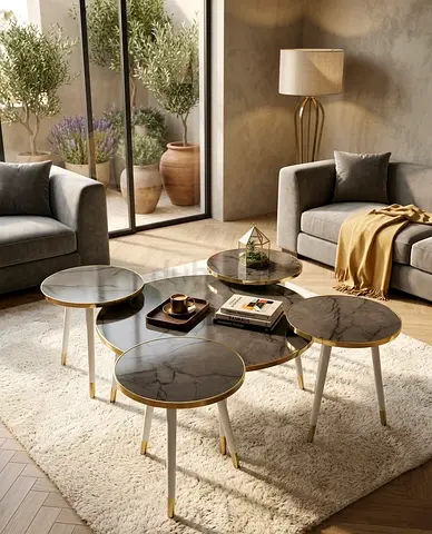 Nested coffee table