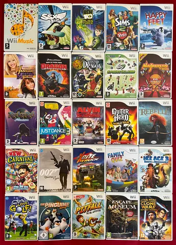 Wii games 55 dhs