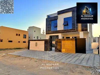 Best villa offer in Ajman with a roof terrace, transfer fees included, a majlis, two living rooms,