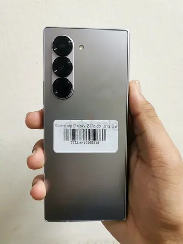 Samsung Galaxy Z Fold6 512GB - Good Condition (Silver)