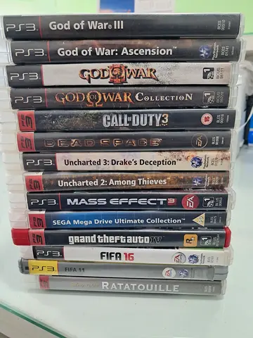 Bundle of PS3 Games including Call of Duty 3, $% of War, Mass Effect and More