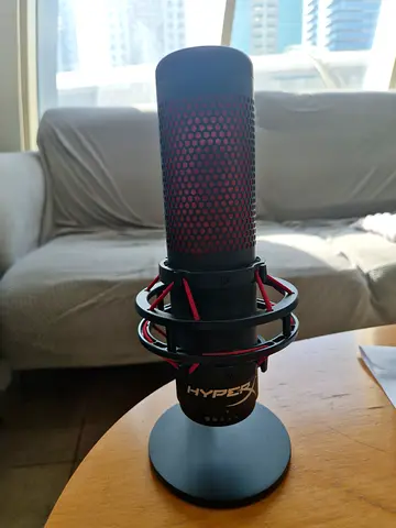 Hyper x quadcast gaming usb microphone