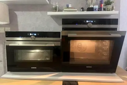 Siemens built-in oven and microwave