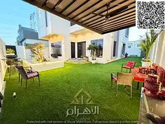 Ready with electricity and air conditioning | Own a smart villa in Al Yasmin, Ajman | 6 master bedro