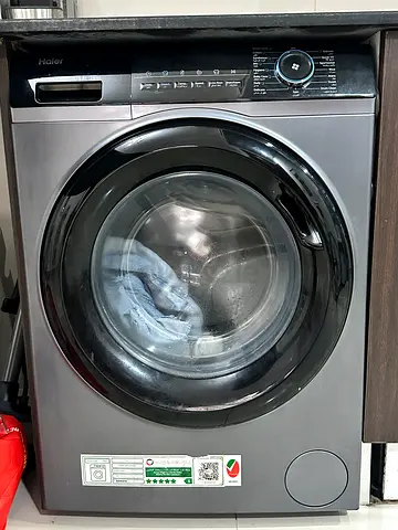 Haier Front Load Washing Machine - 7kg, Grey, Good Working Condition