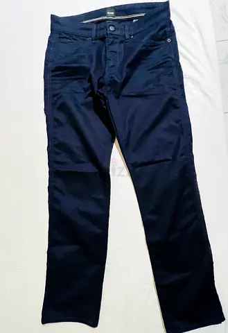 Navy Blue Men’s Slim Fit Chinos - Size M