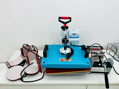 7 in 1 Heat Press Machine with and Epson L8050 (sublimation ink) 9months use + A4 sublimation papper