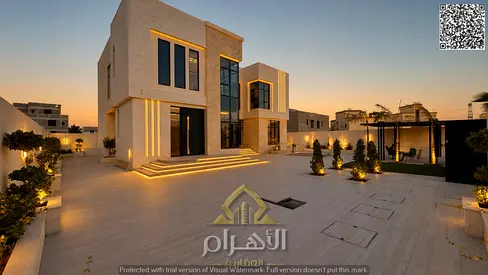 امتلك اكبر فيلا فى منطقة الياسمين 8000 قدم مع 6 غرف ومسبح وحديقة كبيرة بسعر شامل الكهرباء و الماء و المكييفات