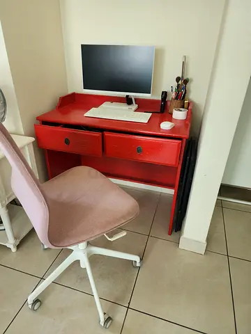 Study computer table with chair