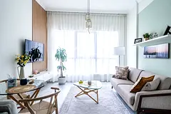 Upgraded/Furnished 1BR in Bay Central/Marina view