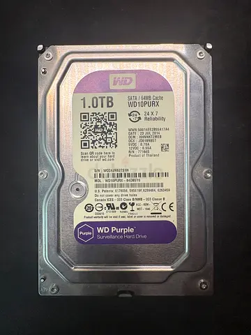 WD 1TB HDD Internal Hard drive