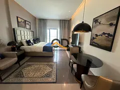 Fully Furnished High-Floor Studio | Pool &amp; Skyline View | Prime Business Bay Location