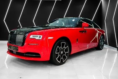 2017 Rolls-Royce Wraith Black Badge, Two-Tone Exterior, Bespoke Audio, Starlight, GCC Specs!!