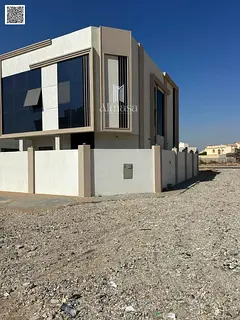 Luxury villa for rent, first occupancy, in the prestigious Al Yasmin area of ​​Ajman
