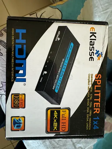 eKlasse HDMI 1x4 Splitter (4Kx2K, Full HD) - New Boxed