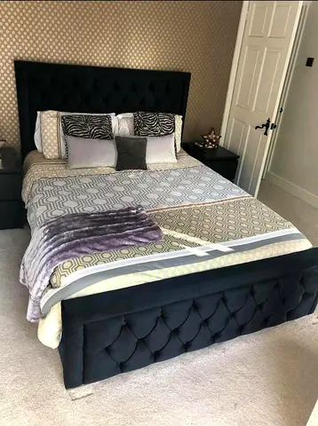 Brand New Luxury King Size Bed - Fully Customizable Bedframe - UAE Sharjah Manufactured