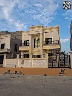 Classic villa with a full stone facade, two floors and a roof, luxurious finishes, price includes r