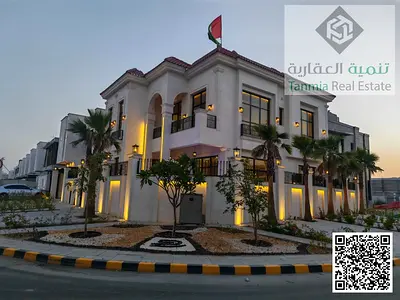 Luxury Corner Villa for Sale in Al Yasmin, Ajman | 5 Master Bedrooms | 4,600 sqft Built-up | 4,500