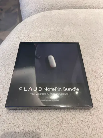 PLAUD NotePin Bundle — Unopened Wearable Capsule Pack