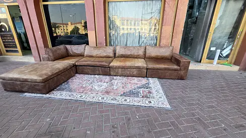 Marina home Leather Original Sofa Excellent Condition