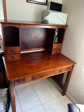 Wooden desk study table