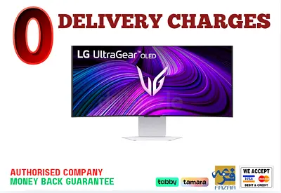 LG UltraGear 34 Inch CURVED OLED GAMING MONITOR- 1 Year Warranty