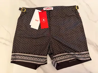 [Brand New] Orlebar Brown Patterned Swim Shorts Size 30 (With Tag)