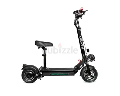 Crony V10 Big Display Electric Scooter with Seat 1200W, 48V/14AH