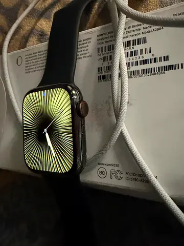 Apple Watch S9 stainless steel