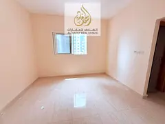For Rent in Sharjah Al Majaz 3 | Spacious 1 Bedroom Hall Apartment with Open View | 1 Bathroom | Par