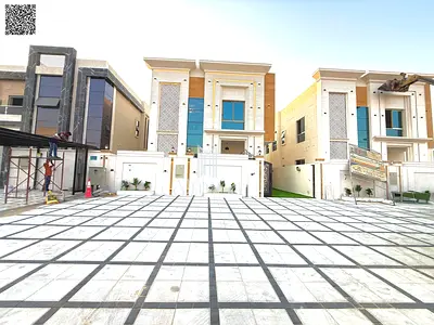 امتلك فيلا من ارقى وافخم فلل عجمان تصميم اوروبى تشطيب راقى بسعر شامل رسوم التسجيل والتمليك والماء والكهرباء والمكيفات جاهزه للسكن مباشرة