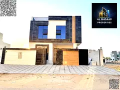 Best villa offer in Ajman with a roof terrace, transfer fees included, a majlis, two living rooms, a