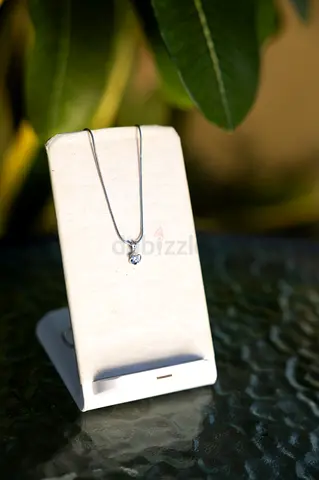 Diamond  White Gold Pendant on a chain