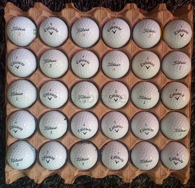 Titleist/Callaway GradeA Condition Golf Balls Mix (Pack of 30)