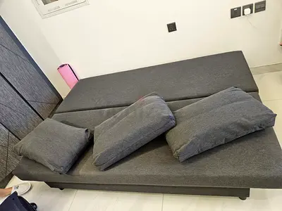 Grey 3-seater Sofa Bed in Good Condition