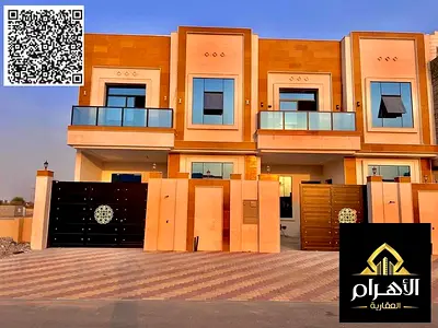 Luxury Townhouse for Sale in Al Yasmeen Ajman | Two Floors with Rooftop | Facing Park & Close to Se