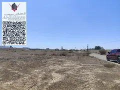 Three Residential land side by side for sale in Ajman - Al Manama 14, On the asphalt road.