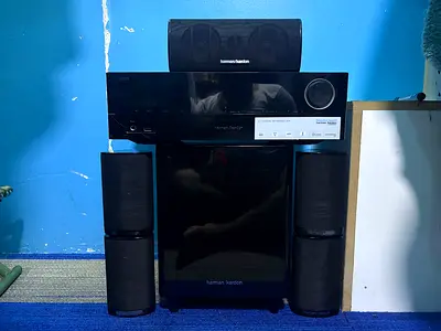 Harman Kardon Home Theater Speaker System with Subwoofer - Good Condition