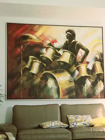 Oil painting on canvas 155×205