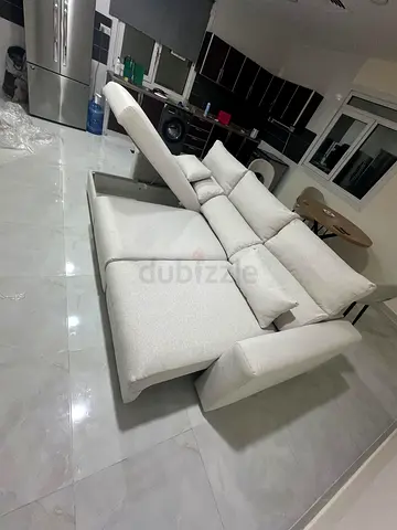 Ikea Eskelstuna L shape sofa bed Beige