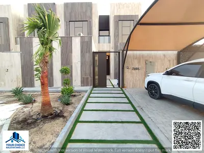 🏡 فرصة استثمارية مميزة في الحوشي الشارقة – للبيع فيلتين توينز بتصميم عصري سمارت هوم، تشطيب شخصي فاخر، مساحة 10,000 قدم، مسبح خاص وحديقة، موقع هادئ وق