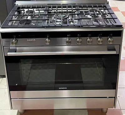 Siemens latest model IQ-700 gass/electric 5 burner stove oven dual fan cooking range 90x60 by tete