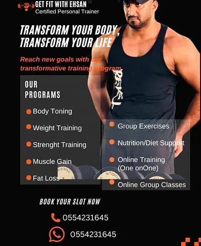 Personal trainer/kick boxing coach