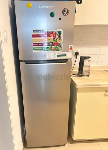 Westpoint Silver Double-Door Refrigerator - Good Condition