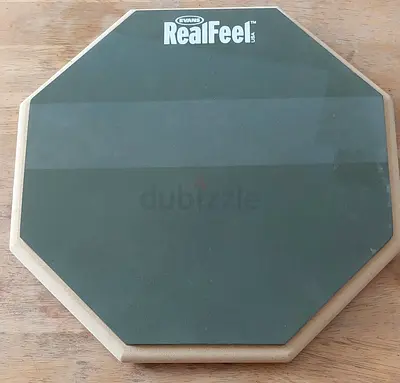 Evans RealFeel 8 Octagonal Practice Drum Pad – Good Condition