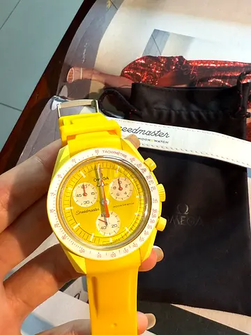 swatch x Omega moon watch