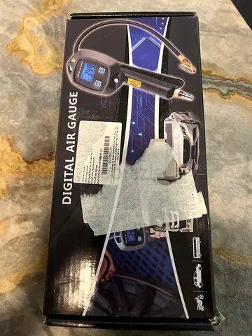 Digital Tire Air Gauge with Inflator and Pressure Display (New in Box)