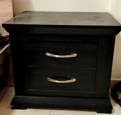 Bed side table hard wood